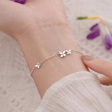 Load image into Gallery viewer, Micro Butterfly Bracelet - Sterling Silver
