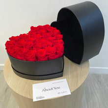 Load image into Gallery viewer, Limited edition - 27 Immortal Roses in Heart box
