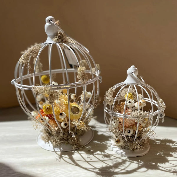 Dried Flower Birdcage