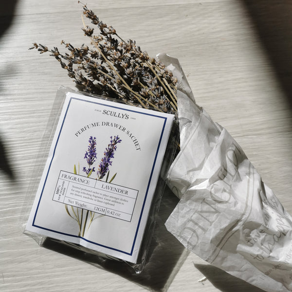 Scullys NZ Lavender Drawer Sachet - Twin Pack