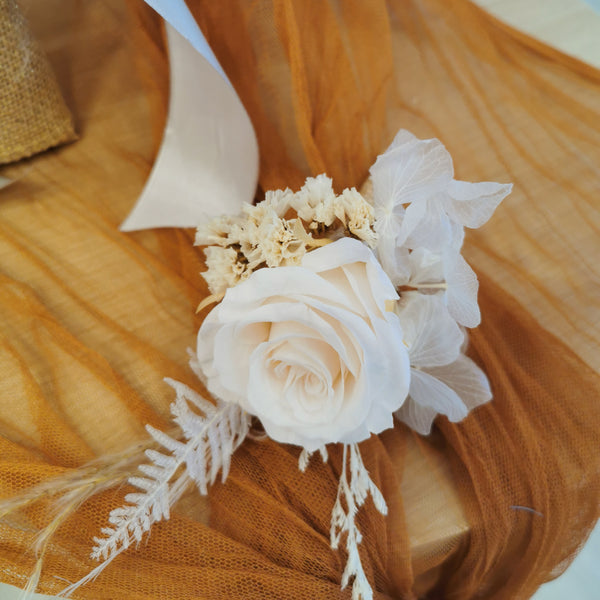 Preserved Rose Bridal Bouquet - Wild Blush