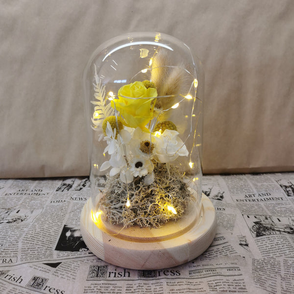 Belle Flower Dome - Yellow