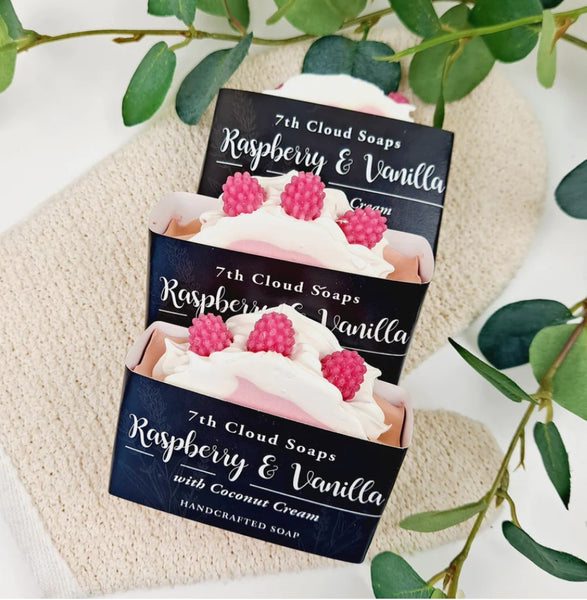 7th Cloud Soap - Raspberry & Vanilla