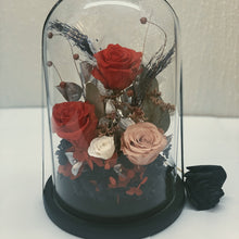 Load image into Gallery viewer, Glass Domes- Secret Rose Garden
