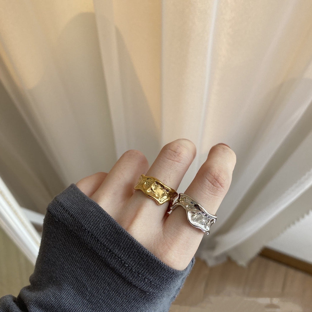 Melted Golden Ring
