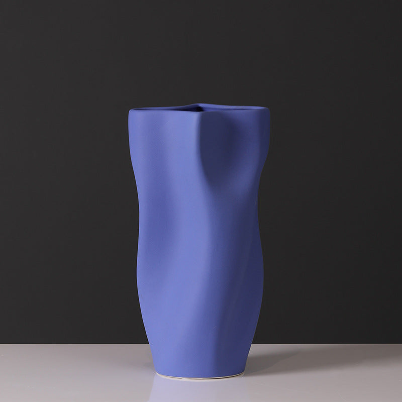 Ripple Vase Matte 15cm X 29cm