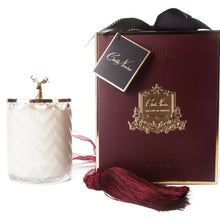 Load image into Gallery viewer, Côte Noire -  Rose Oud Herringbone Candle Set
