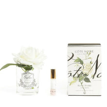 Load image into Gallery viewer, Perfumed Natural Touch Single Roses- Clear- Ivory White
